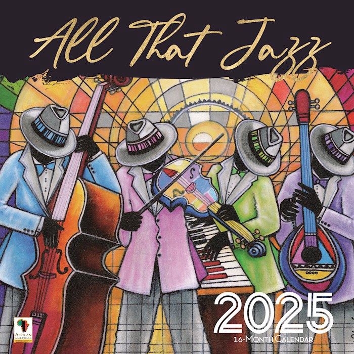 All That Jazz Wall Calendar 2025