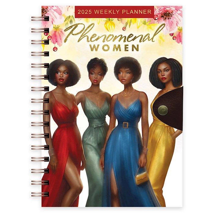 Phenomenal Women Weekly Planner 2025