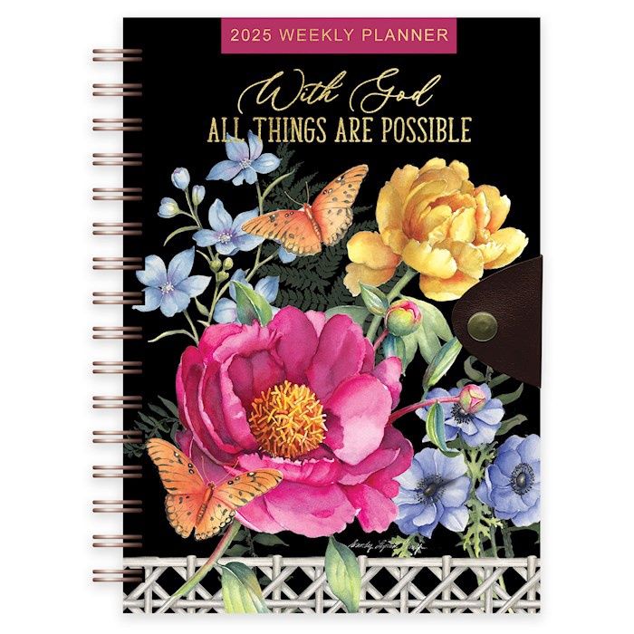 With God All Things Are Possible Planner