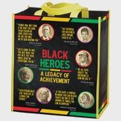 Black Heroes Black History Tote