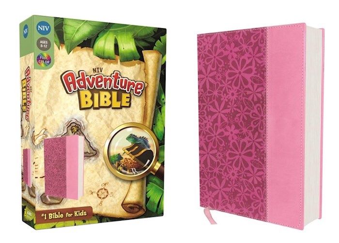 NIV Adventure Bible Raspberry / Pink