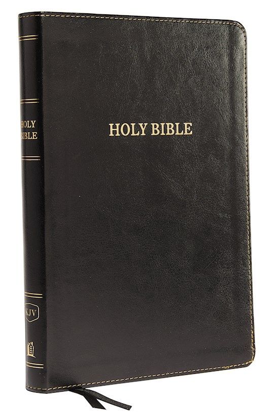 KJV Thinline Bible Large Print Black