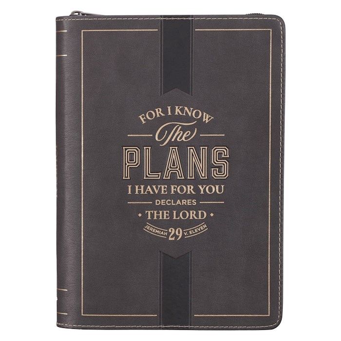 For I Know the Plans Journal with Zipper