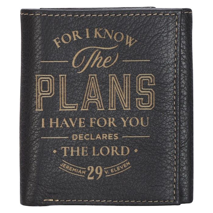For I Know The Plans Wallet