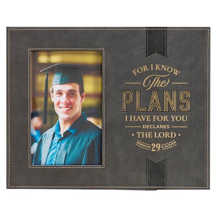 For I Know The Plans Photo Frame