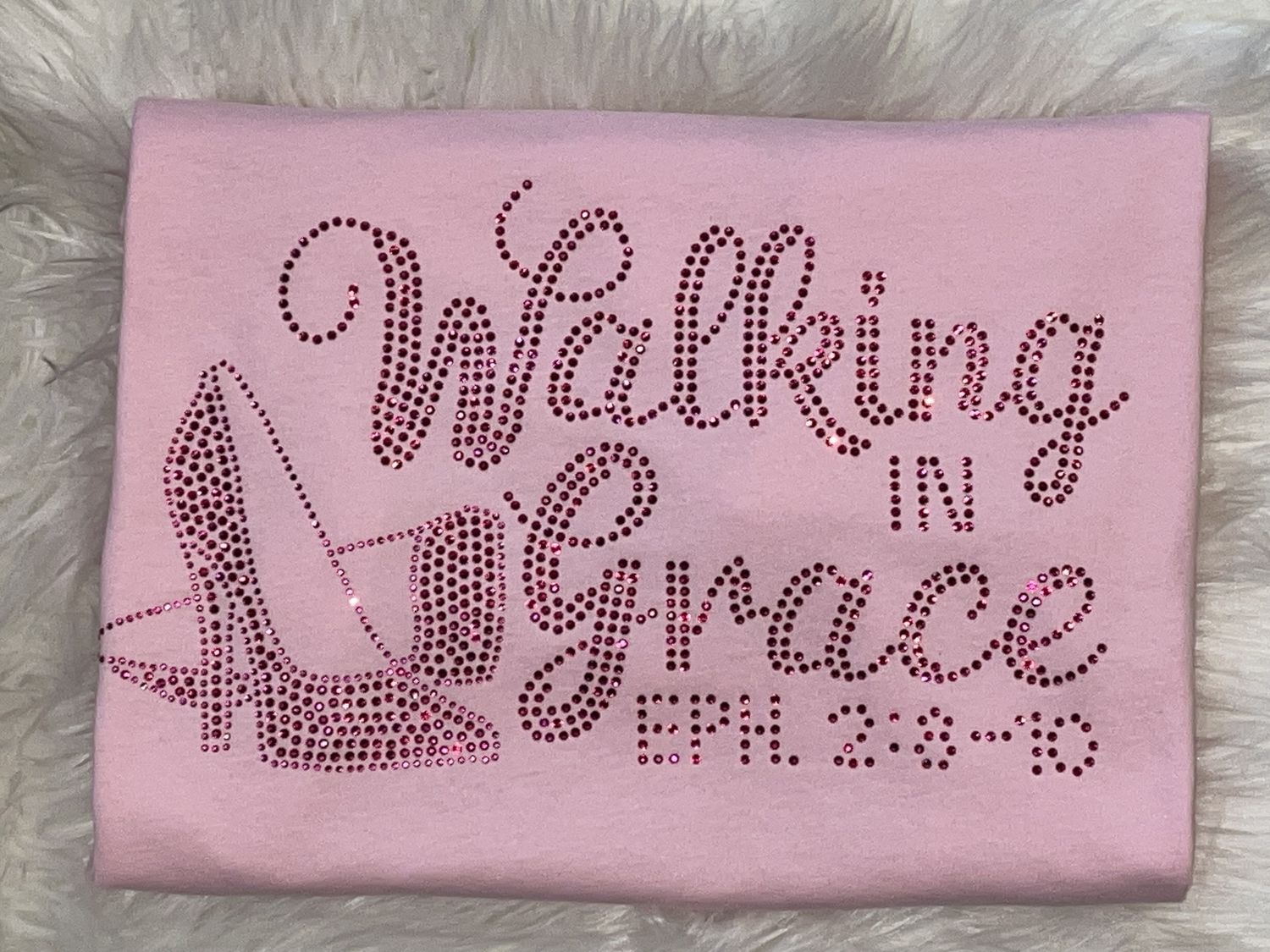 Walking in Grace shirt 2025, Adult Size: Small, Cut of shirt: Unisex