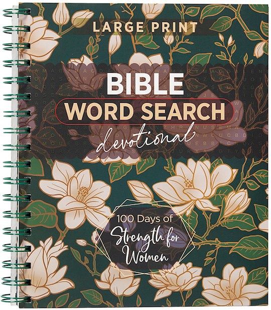 100 Days of Strength for Women Large Print