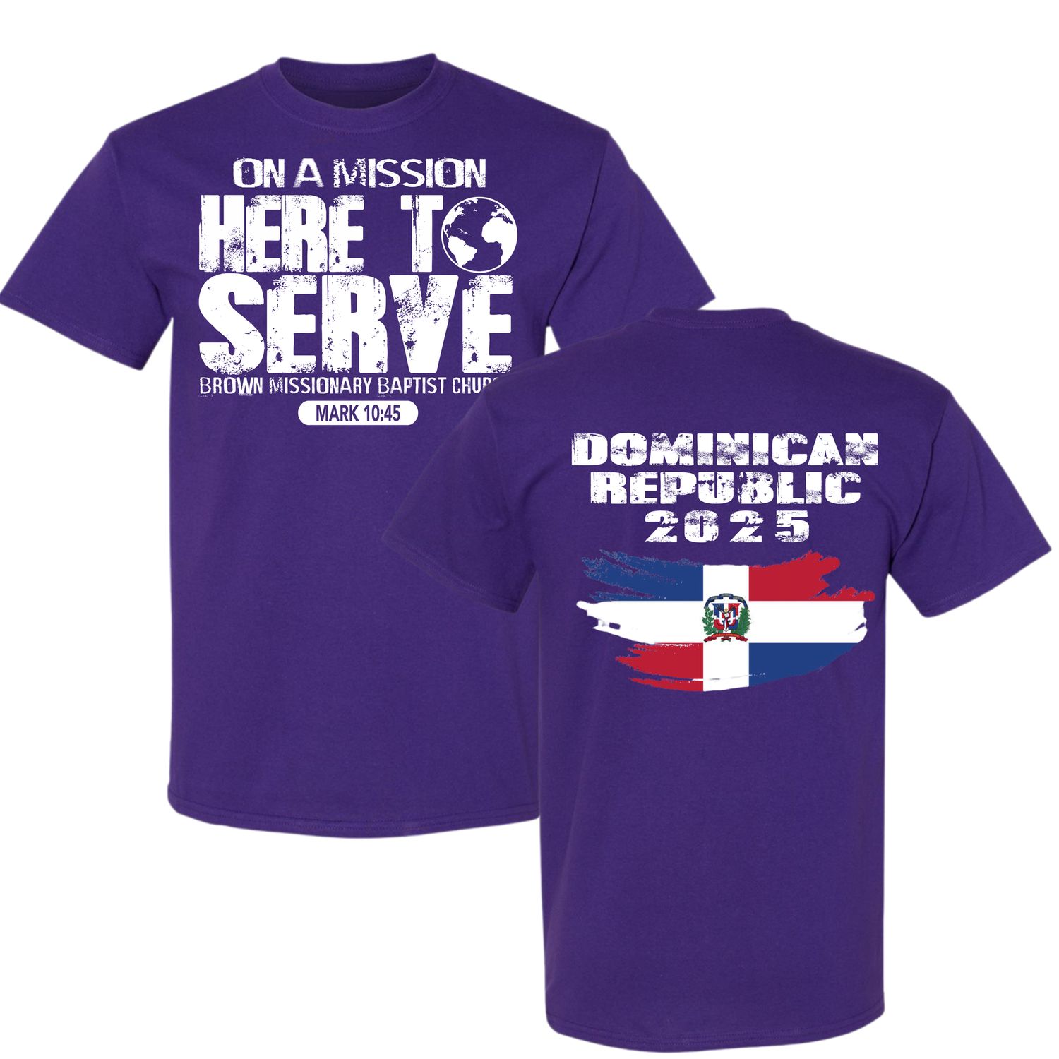 Missions Shirt 2025 (5-pack)