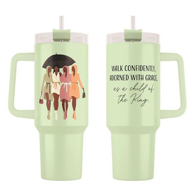 Walk Confidently Tumbler