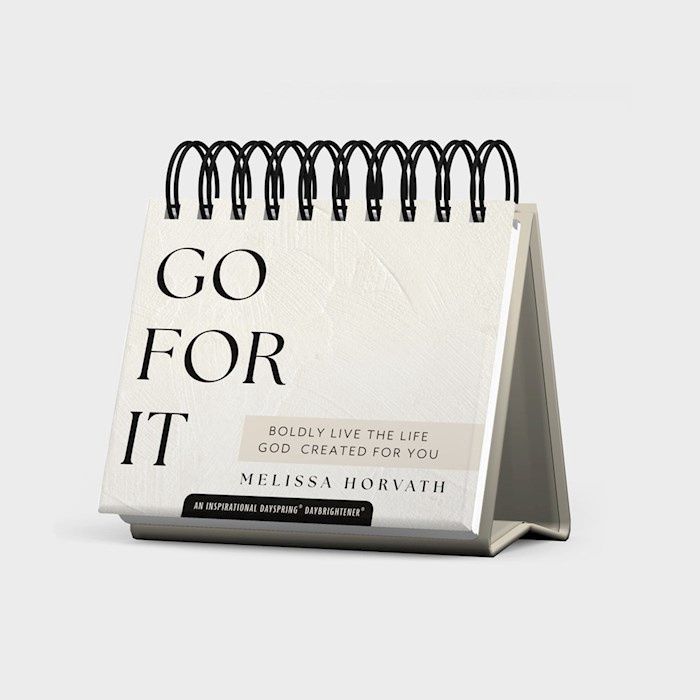 Go For It Desk Calendar