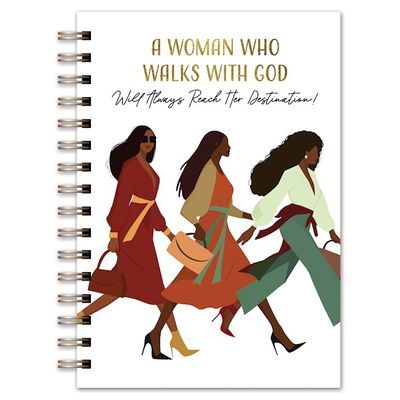 A Woman Who Walks With God Journal
