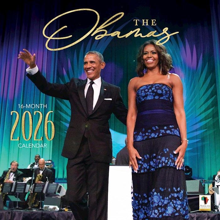 The Obamas Wall Calendar 2026
