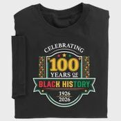100 Years of Black History shirt