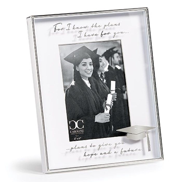 Frame-For I Know The Plans (Holds 4x6 Photo)