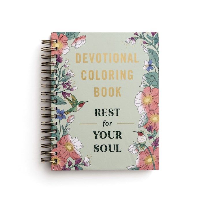 Rest For Your Soul: Devotional Adult Coloring Book