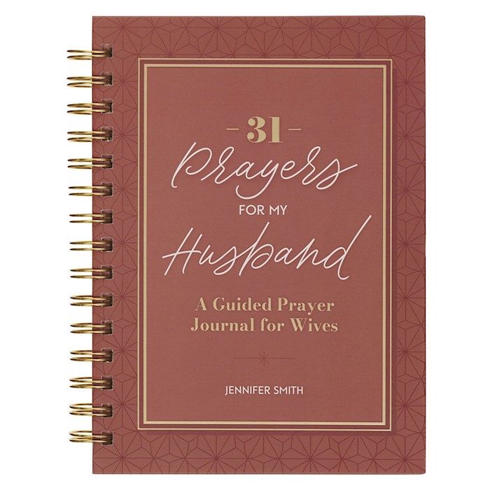 31 Prayers For My Husband Journal