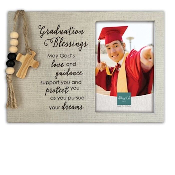 Graduation Frame with Beads