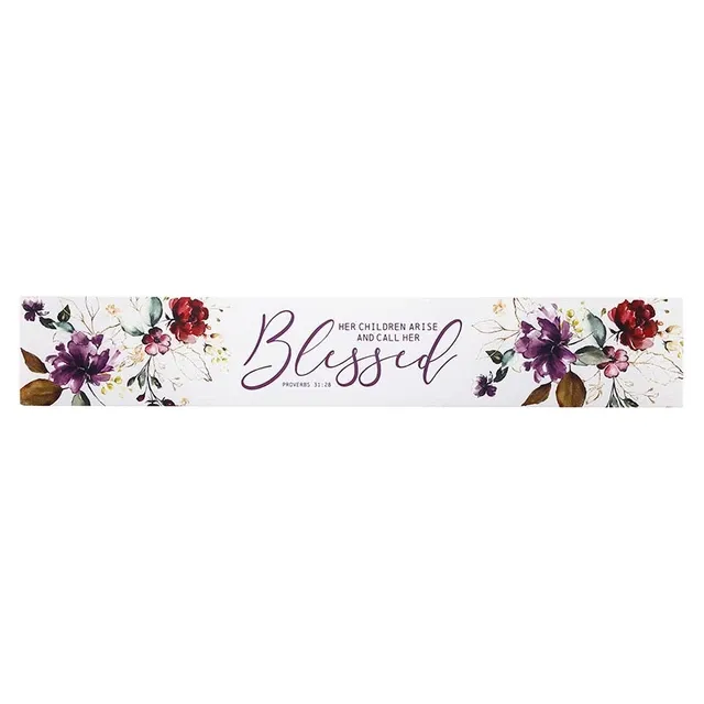 When Her Children Arise And Call Her Blessed Plaque