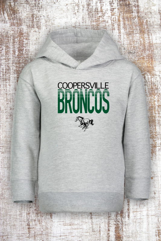 Coopersville Broncos Unisex Toddler Hoodie