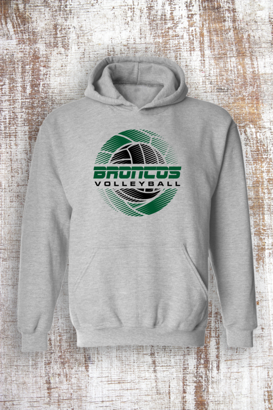 Volleyball Stripes Hoodie