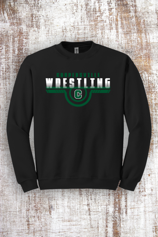 Wrestling Two-Tone Sweatshirt - hooded and crew