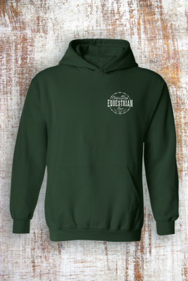 Equestrian Team Barbed Circle 2 Sided Hooded Sweatshirt