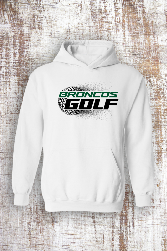 Broncos Golf Hooded and Crew Sweatshirt