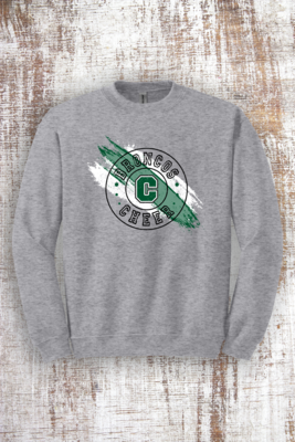 Broncos Paint Cheer Hooded and Crew Sweatshirt