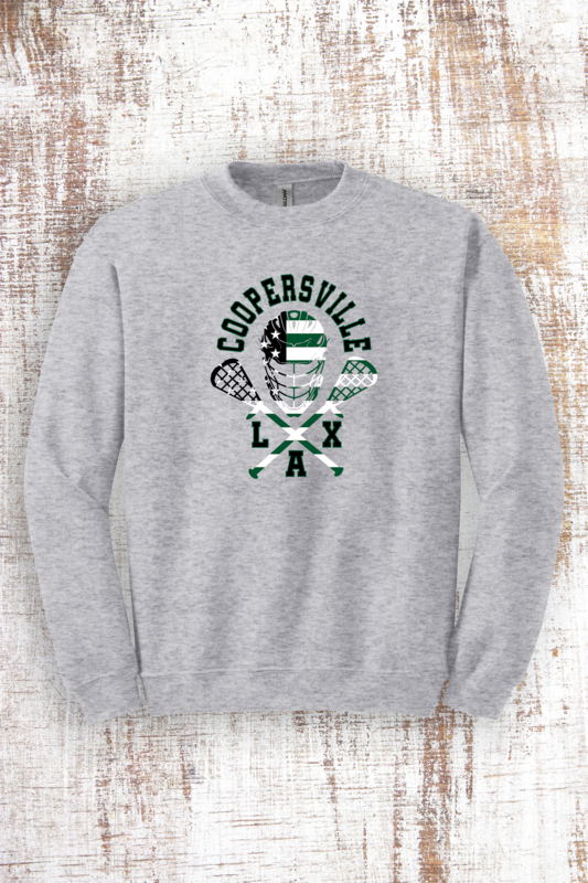 Coopersville American Lacrosse  Sweatshirt - hooded and crew