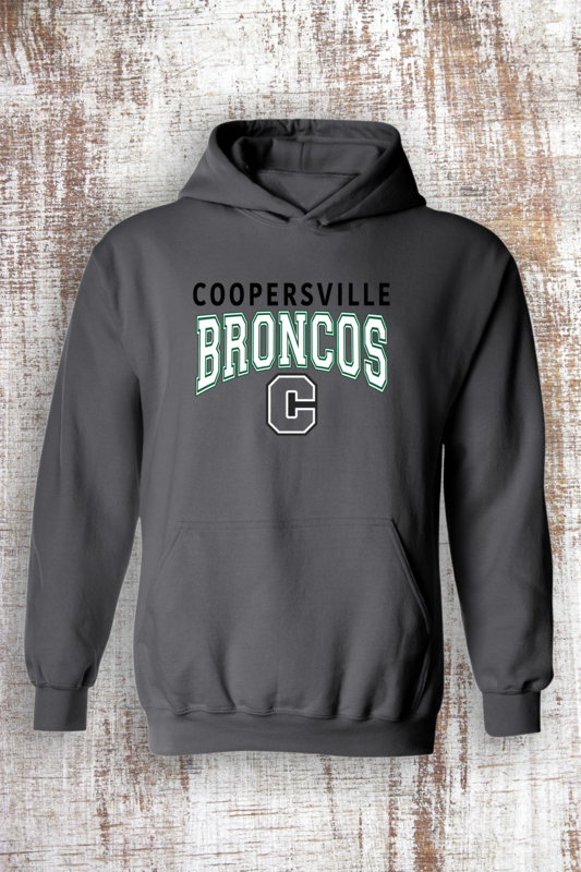 Varsity C sweatshirt - hooded and crew