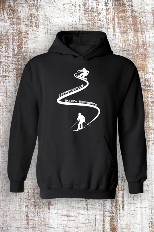 Coopersville Ski and Snowboard Slopes Hoodie