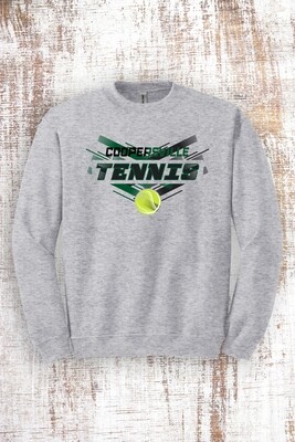 Tennis V Sweatshirt -  Hooded and Crew