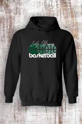 Lady Broncos Basketball Sweatshirt - hooded and crew