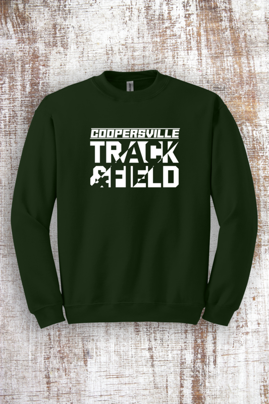 Broncos Track and Field Sweatshirt - hooded and crew