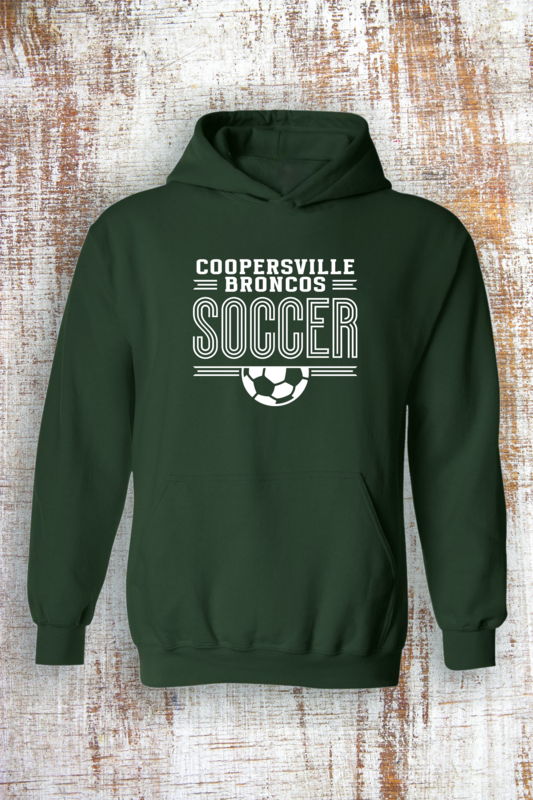 Coopersville Broncos Loopy Soccer Sweatshirt