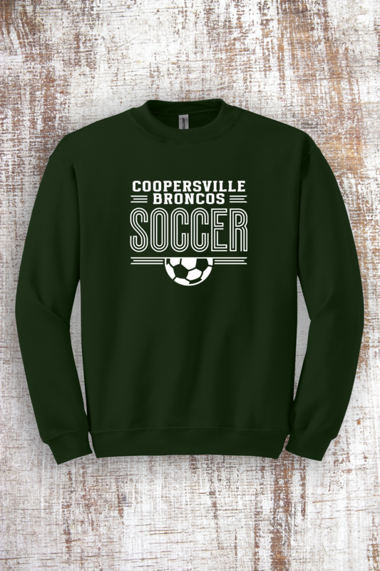 Coopersville Broncos Loopy Soccer Sweatshirt