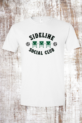 Coopersville Bronco Soccer Sideline Social Short Sleeve T-Shirt