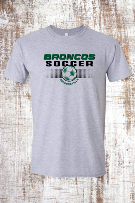 Coopersville Broncos Soccer Short Sleeve T-Shirt