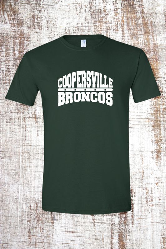 Curved Broncos Short Sleeve T-Shirt