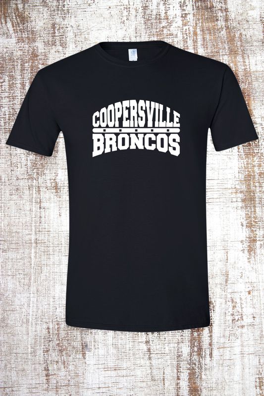 Curved Broncos Short Sleeve T-Shirt