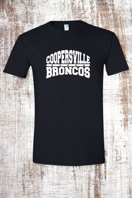 Curved Broncos Short Sleeve T-Shirt