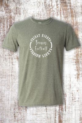 Friday Nights Stadium Lights Football Short Sleeve T-Shirt