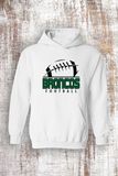 Broncos Football Sweatshirt - hooded and crewneck, Color: White, Sweatshirt Style: Hooded