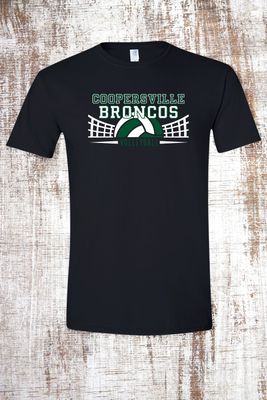 Volleyball Net Short Sleeve T-Shirt