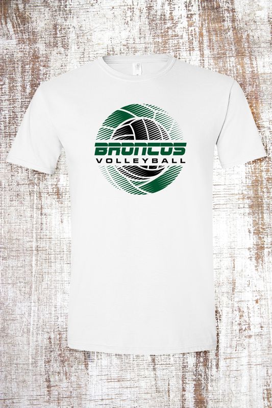 Volleyball Stripes Short Sleeve T-Shirt