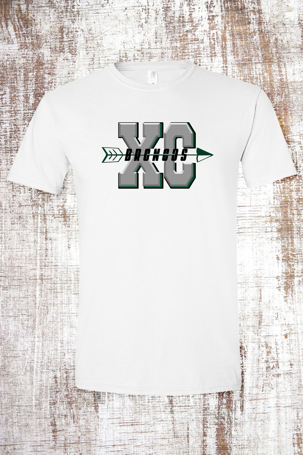 Cross Country XC Short Sleeve T-Shirt, Color: White