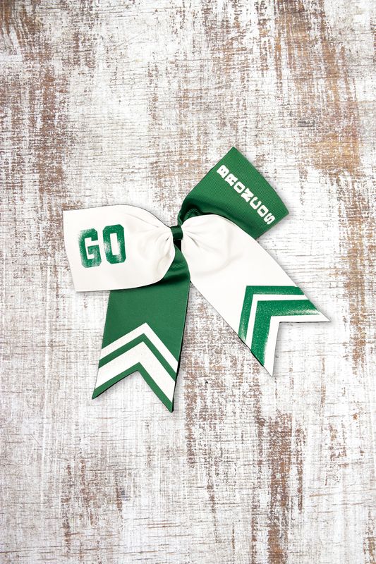 Go Broncos GLITTER Cheer Bows