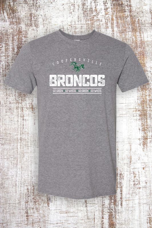 Distressed Go Green Youth Unisex T-Shirt