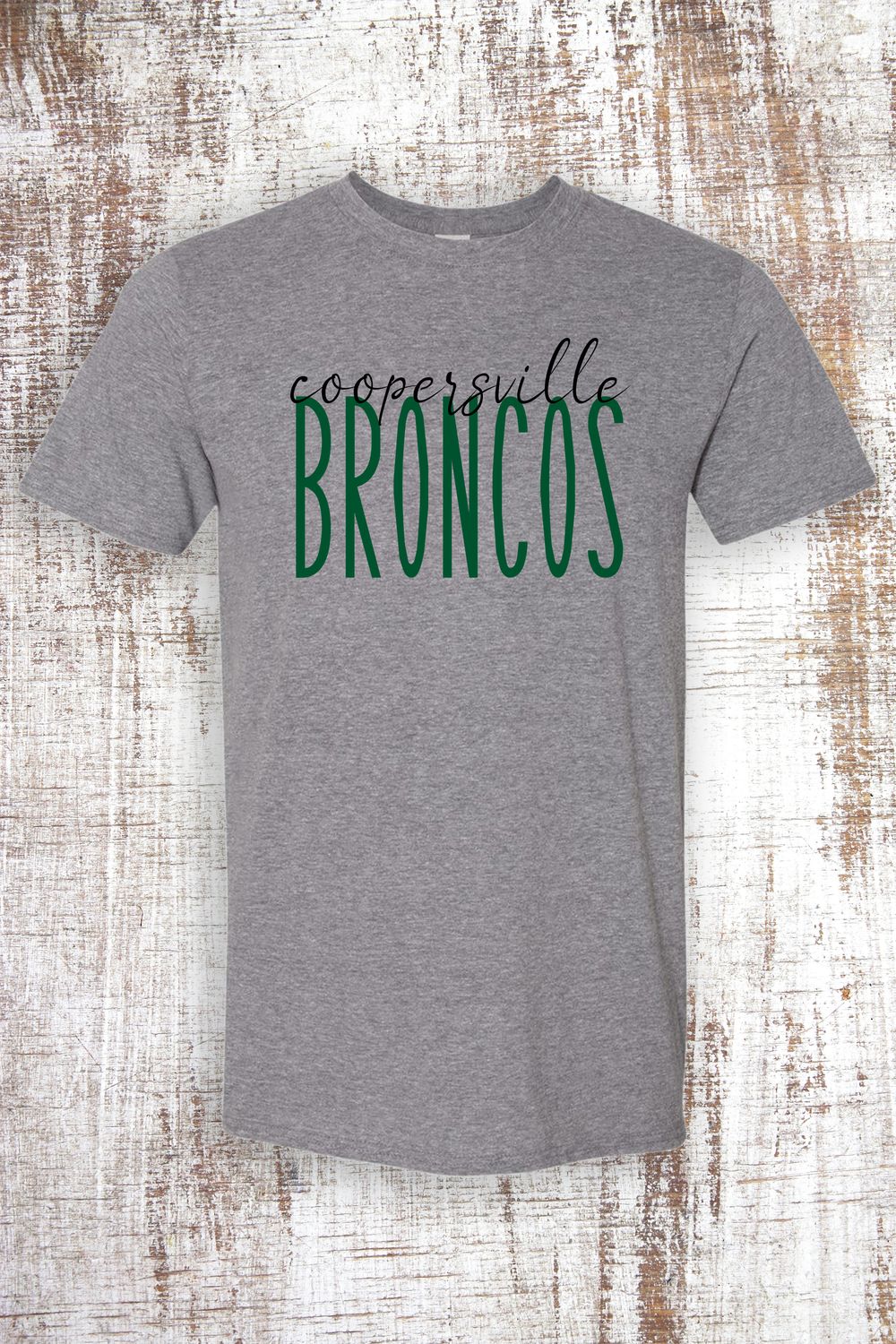 Script Short Sleeve T-Shirt, Color: Graphite Heather