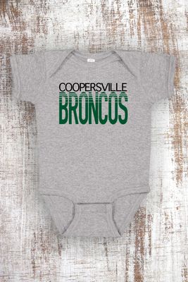 Coopersville Broncos Infant Short Sleeve Bodysuit